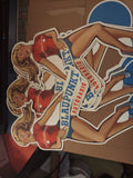 BLAUPUNKT PIN-UP GIRL 14"x7"
