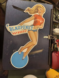BLAUPUNKT PIN-UP GIRL 14"x7"